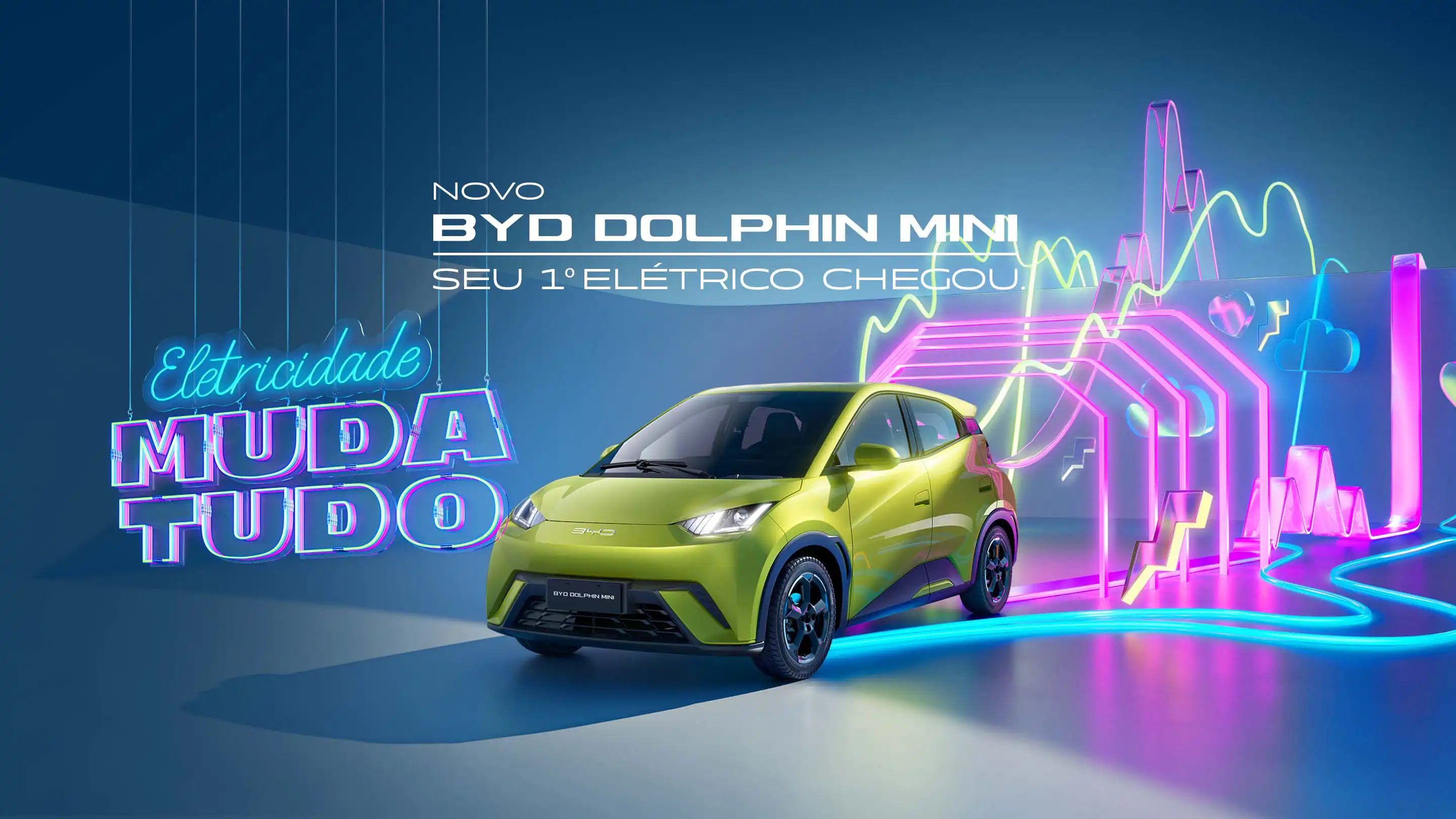 ag真人平台 Dolphin Mini o seu primeiro elétrico