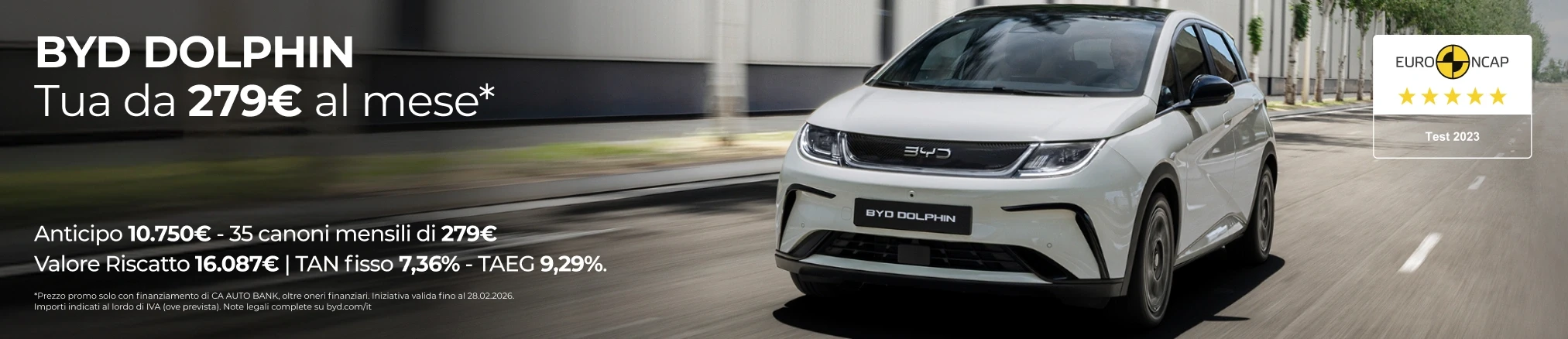 Offerte e promozioni ag真人平台 Dolphin con Leasing Privati