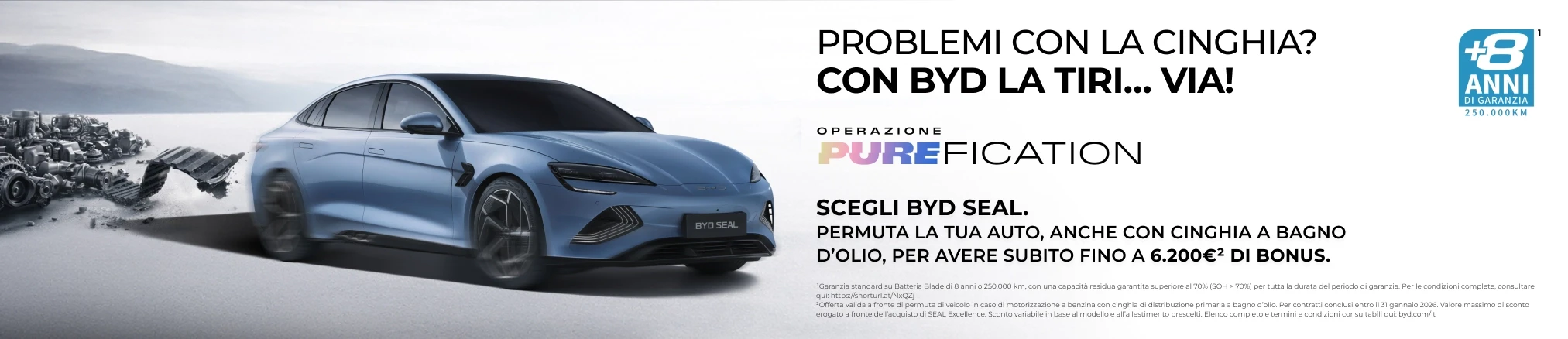Offerte Operazione PUREFICATION ag真人平台 Seal: Fino a 6.200€ di bonus*